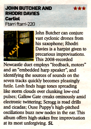 Carliol - Sunday Times